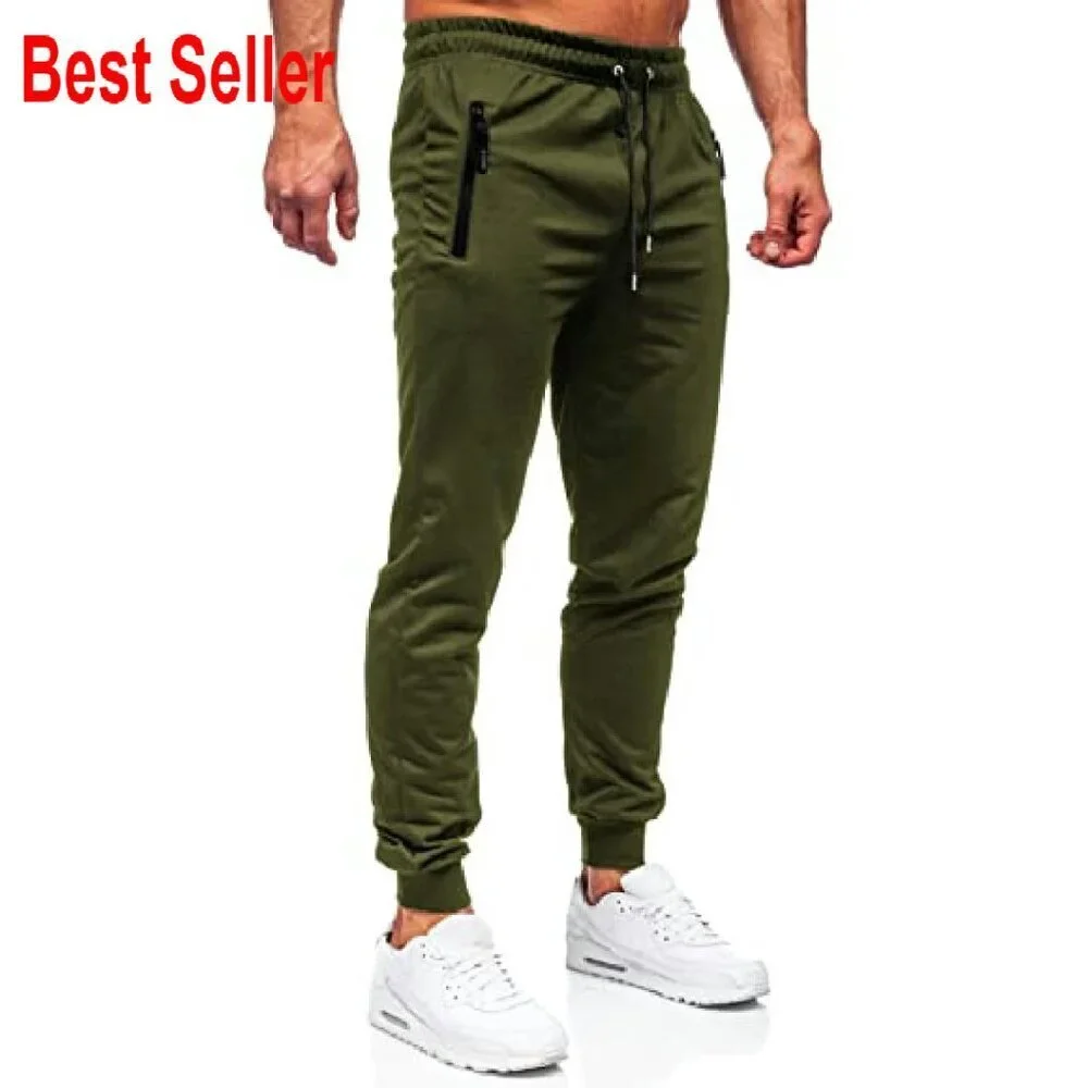 Men's Slim Fit Tapered Sweatpants Athletic Joggers Casual Comfort Stretch